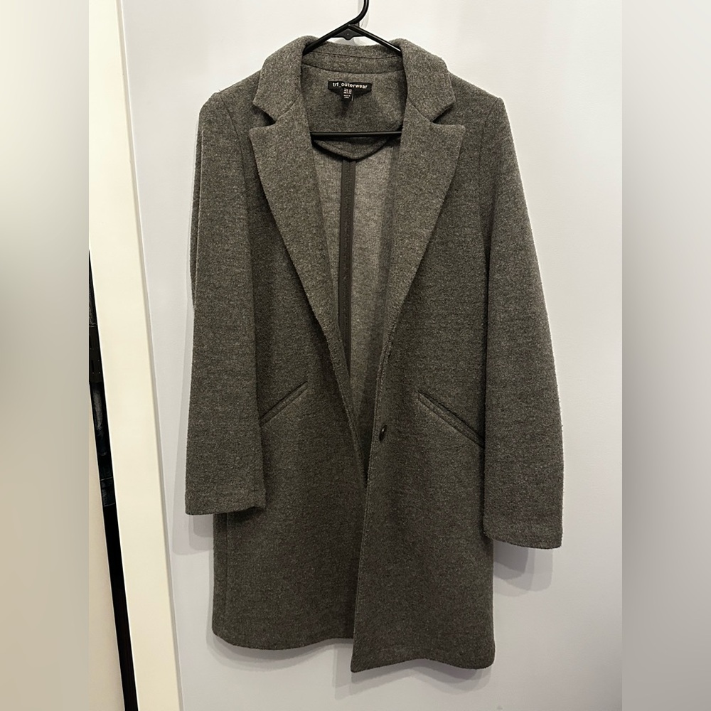 Zara Women's Gray Trench Coat